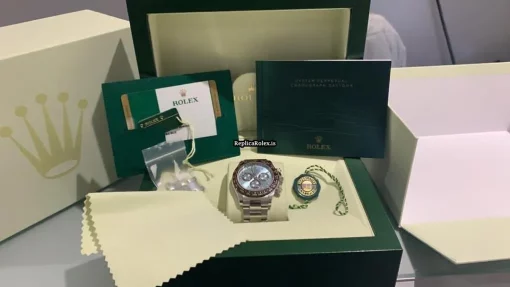 Trustworthy Replica Rolex Daytona 116506 Caliber 4130 Automatic Movement 40mm Platinum Case Mens/unisex Watch - Image 2