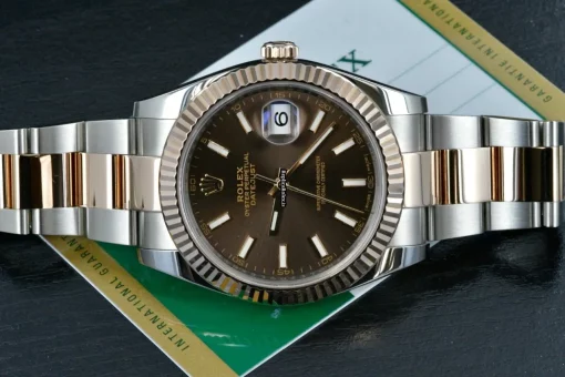 Fine Fake Rolex Datejust II 126331 Caliber 3235 Automatic Movement 41mm Gold/steel Case Mens/unisex Watch