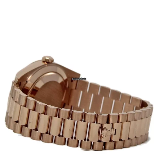 Luxury Fake Rolex Day-date 40 228235 Caliber 3255 Automatic Movement 40mm Rose Gold Case Mens/unisex Watch - Image 3