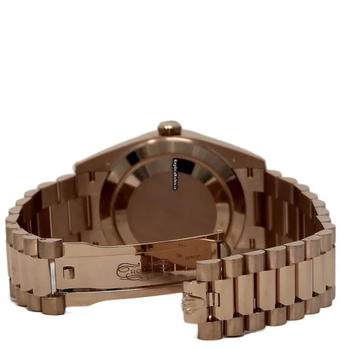Luxury Fake Rolex Day-date 40 228235 Caliber 3255 Automatic Movement 40mm Rose Gold Case Mens/unisex Watch - Image 4