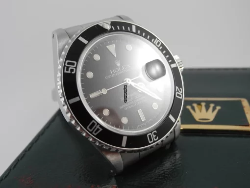 Reliable Fake Rolex Submariner Date 168000 Caliber 3035 Automatic Movement 40mm Steel Case Mens/unisex Watch - Image 5
