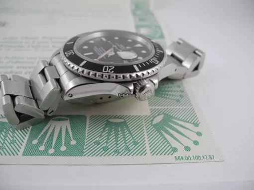 Reliable Fake Rolex Submariner Date 168000 Caliber 3035 Automatic Movement 40mm Steel Case Mens/unisex Watch - Image 6