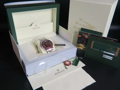 Lovely Fakes Rolex Gmt-master II 16710 Automatic Movement 40mm Steel Case Mens/unisex Watch - Image 4