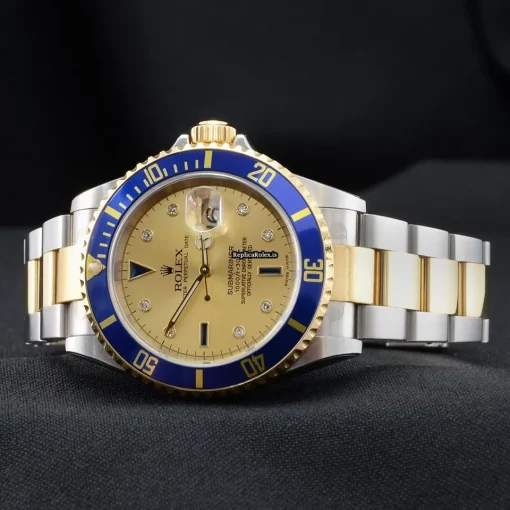 Beautiful Fake Rolex Submariner Date 16613 Caliber 3135 Automatic Movement 40mm Steel Case Mens/unisex Watch - Image 3