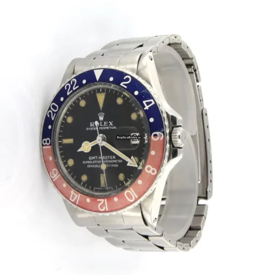 Stylish Imitation Rolex Gmt-master 1675 Caliber 1570 Automatic Movement 40mm Steel Case Mens/unisex Watch