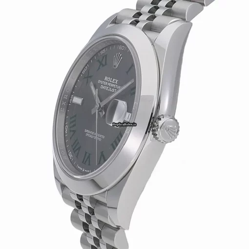 Quality Fake Rolex Datejust 126300 Caliber 3235 Automatic Movement 41mm Steel Case Watch - Image 2