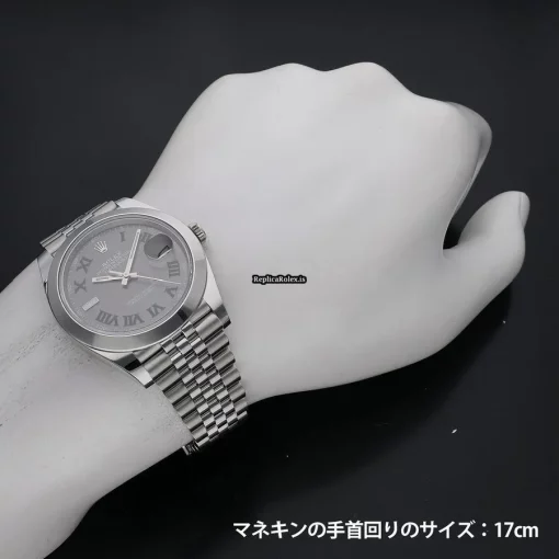Quality Fake Rolex Datejust 126300 Caliber 3235 Automatic Movement 41mm Steel Case Watch - Image 6