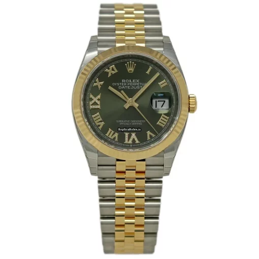 Attractive Fake Rolex Datejust 126233 Caliber 3235 Automatic Movement 36mm Steel Case Mens/unisex Watch - Image 2