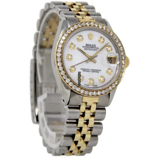 Distinctive Replica Rolex Datejust 6827 Automatic Movement 31mm Steel Case Womens Watch - Image 5