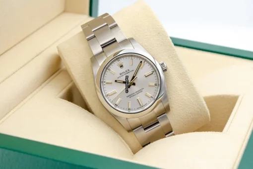 Unique Replica Rolex Oyster Perpetual 34 124200 Caliber 2232 Automatic Movement 34mm Steel Case Mens/unisex Watch - Image 8