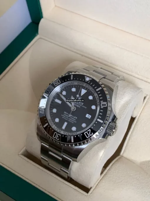 Defect Replica Rolex Sea-dweller Deepsea 126660 Caliber 3235 Automatic Movement 44mm Steel Case Mens/unisex Watch - Image 11
