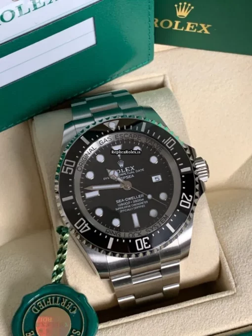 Defect Replica Rolex Sea-dweller Deepsea 126660 Caliber 3235 Automatic Movement 44mm Steel Case Mens/unisex Watch - Image 5