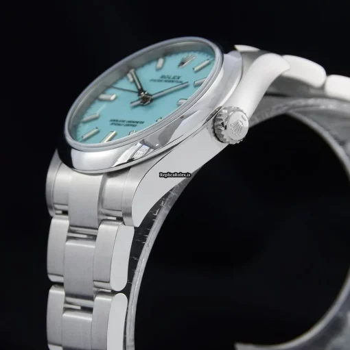 Beautiful Imitation Rolex Oyster Perpetual 31 277200 Caliber 2232 Automatic Movement 31mm Steel Case Womens Watch - Image 11