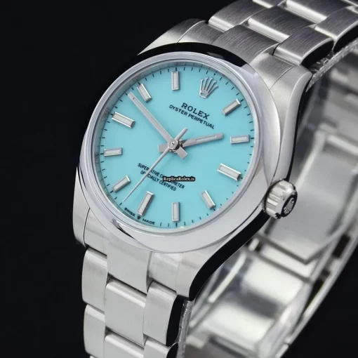 Beautiful Imitation Rolex Oyster Perpetual 31 277200 Caliber 2232 Automatic Movement 31mm Steel Case Womens Watch - Image 9