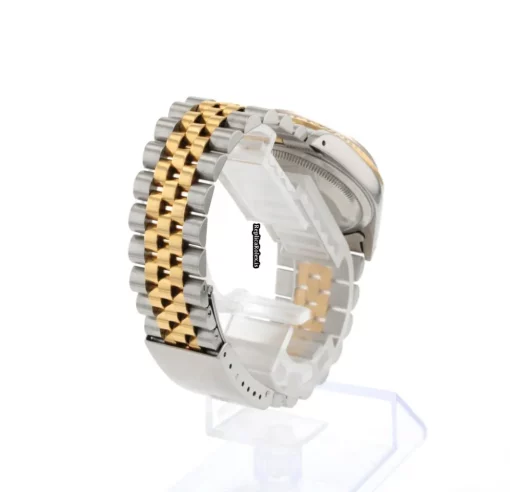 Well Made Imitation Rolex Datejust 16233 Caliber 3135 Automatic Movement 36mm Gold/steel Case Mens/unisex Watch - Image 5