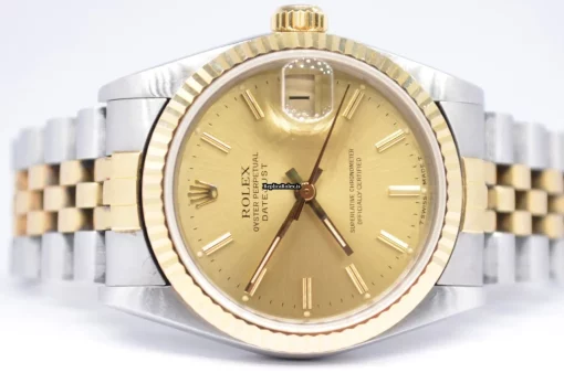 Affordable Replica Rolex Lady-datejust 68273 Caliber 2135 Automatic Movement 31mm Gold/steel Case Womens Watch