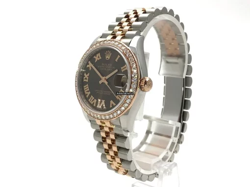 Marvellous Replica Rolex Lady-datejust 278381rbr Caliber 2236 Automatic Movement 31mm Gold/steel Case Womens Watch - Image 2