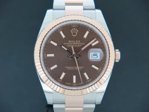 Attractive Replica Rolex Datejust II 126331 Automatic Movement 41mm Gold/steel Case Mens/unisex Watch - Image 3