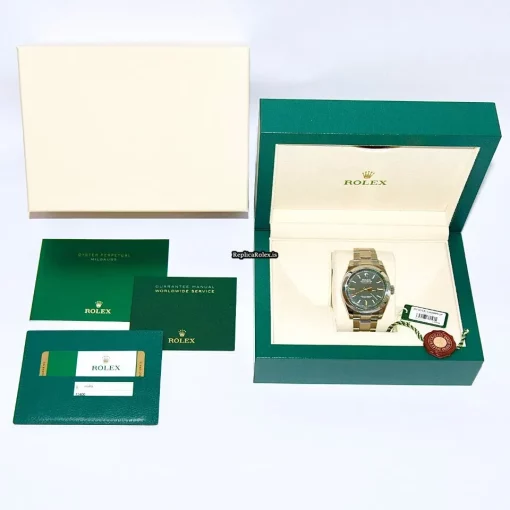 Fantastic Knockoff Rolex Milgauss 116400gv Caliber 3131 Automatic Movement 40mm Steel Case Mens/unisex Watch - Image 5