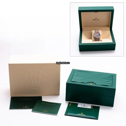 Wholesale Replica Rolex Datejust 126231 Automatic Movement 36mm Gold/steel Case Mens/unisex Watch - Image 8