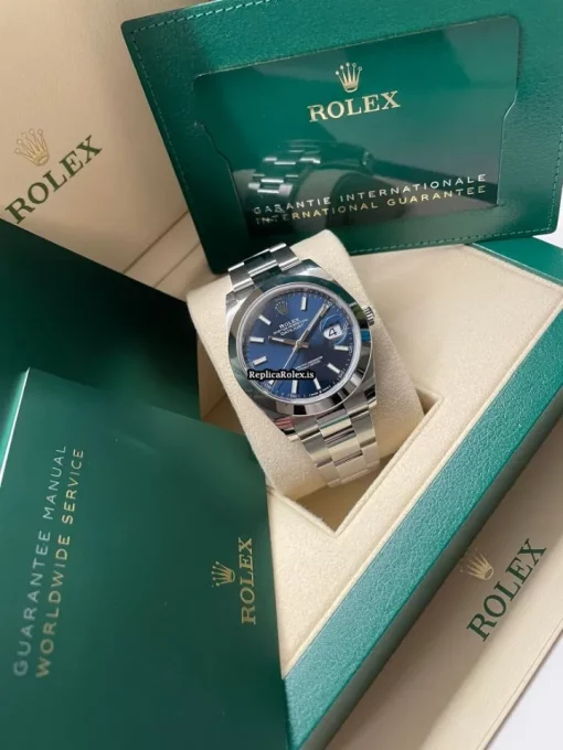 Good Fake Rolex Datejust 126300 Caliber 3235 Automatic Movement 41x48mm Steel Case Mens/unisex Watch