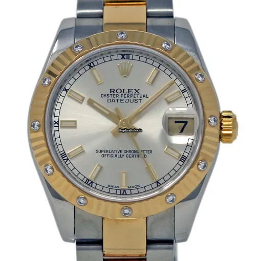Luxury Replica Rolex Lady-datejust 178313 Automatic Movement 31mm Steel Case Womens Watch