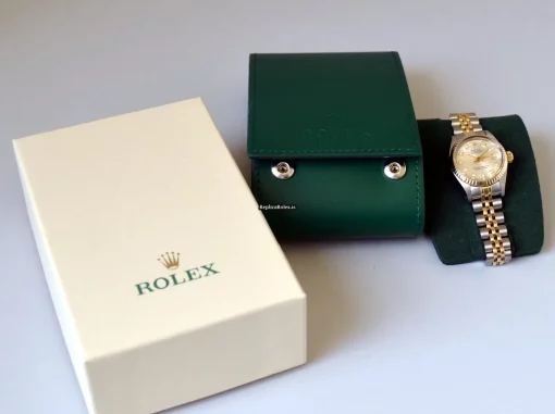 Unique Replicas Rolex Lady-datejust 6917 Caliber 2030 Automatic Movement 26mm Gold/steel Case Womens Watch - Image 12