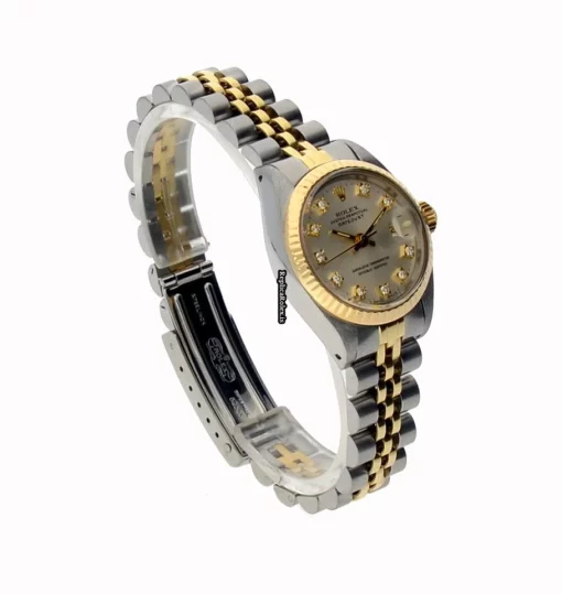 Unique Replicas Rolex Lady-datejust 6917 Caliber 2030 Automatic Movement 26mm Gold/steel Case Womens Watch - Image 7