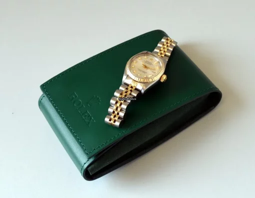 Unique Replicas Rolex Lady-datejust 6917 Caliber 2030 Automatic Movement 26mm Gold/steel Case Womens Watch - Image 9