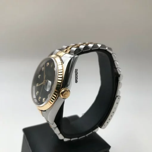 Mind-boggling Copy Rolex Datejust 16233g Caliber 3135 Automatic Movement 36mm Gold/steel Case Mens/unisex Watch - Image 2