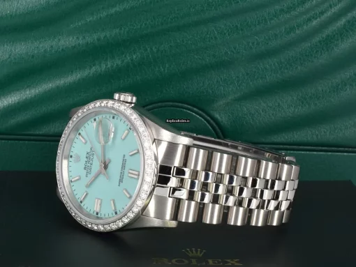 Good Replica Rolex Datejust Caliber 3135 Automatic Movement 36mm Steel Case Mens/unisex Watch - Image 2