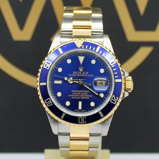 Cool Replica Rolex Submariner Date 16613 Caliber 3135 Automatic Movement 40mm Steel Case Mens/unisex Watch - Image 6
