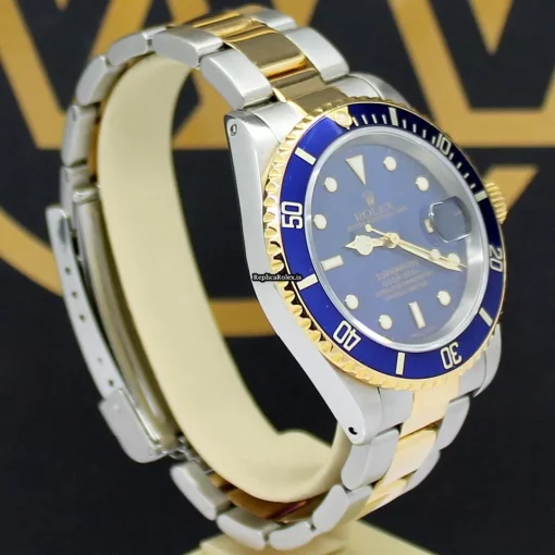 Cool Replica Rolex Submariner Date 16613 Caliber 3135 Automatic Movement 40mm Steel Case Mens/unisex Watch - Image 7