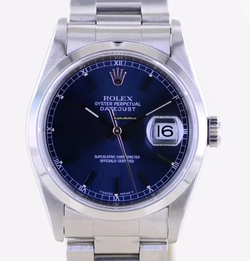 Suitable Fakes Rolex Datejust 16200 Caliber 3135 Automatic Movement 36mm Steel Case Mens/unisex Watch
