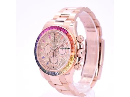 Design Fake Rolex Daytona 116505 Caliber 4130 Automatic Movement 40mm Rose Gold Case Mens/unisex Watch - Image 2