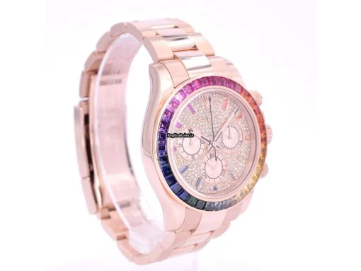 Design Fake Rolex Daytona 116505 Caliber 4130 Automatic Movement 40mm Rose Gold Case Mens/unisex Watch - Image 3