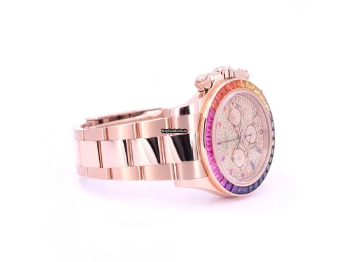 Design Fake Rolex Daytona 116505 Caliber 4130 Automatic Movement 40mm Rose Gold Case Mens/unisex Watch - Image 4