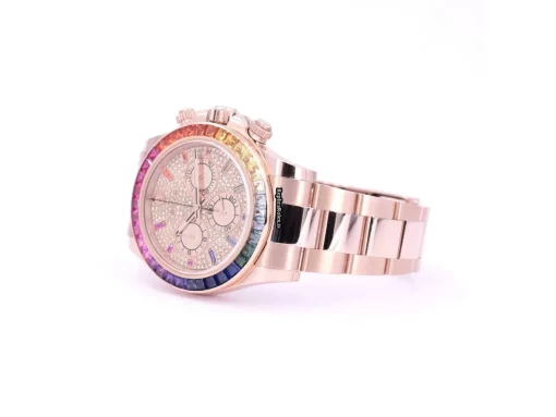 Design Fake Rolex Daytona 116505 Caliber 4130 Automatic Movement 40mm Rose Gold Case Mens/unisex Watch - Image 8