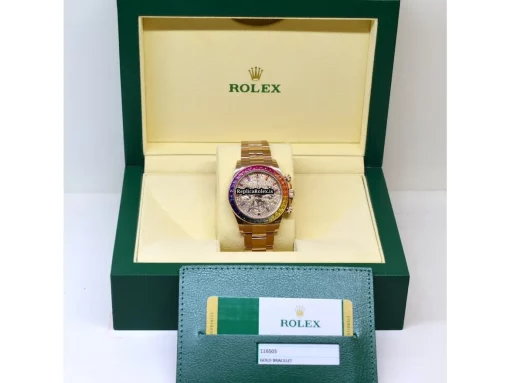 Design Fake Rolex Daytona 116505 Caliber 4130 Automatic Movement 40mm Rose Gold Case Mens/unisex Watch - Image 9