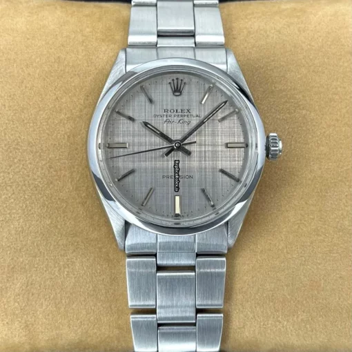 Incredible Replica Rolex Air King Precision 5500 Caliber 1520 Automatic Movement 34x40mm Steel Case Mens/unisex Watch - Image 3