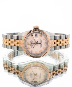 Great Replica Rolex Lady-datejust 179171 Automatic Movement 26mm Gold/steel Case Womens Watch