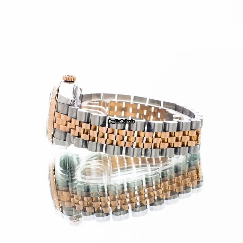 Great Replica Rolex Lady-datejust 179171 Automatic Movement 26mm Gold/steel Case Womens Watch - Image 3