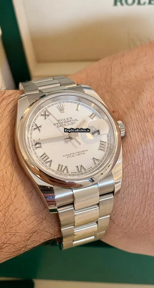 Beautiful Replica Rolex Datejust 116200 Caliber 3135 Automatic Movement 36mm Steel Case Mens/unisex Watch - Image 12
