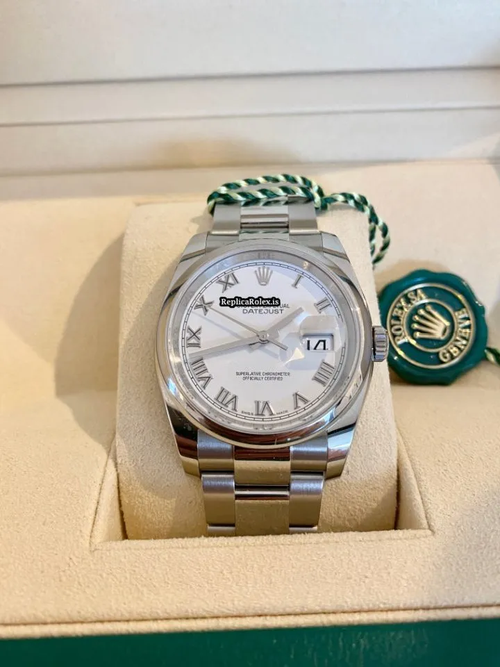 Beautiful Replica Rolex Datejust 116200 Caliber 3135 Automatic Movement 36mm Steel Case Mens/unisex Watch - Image 2