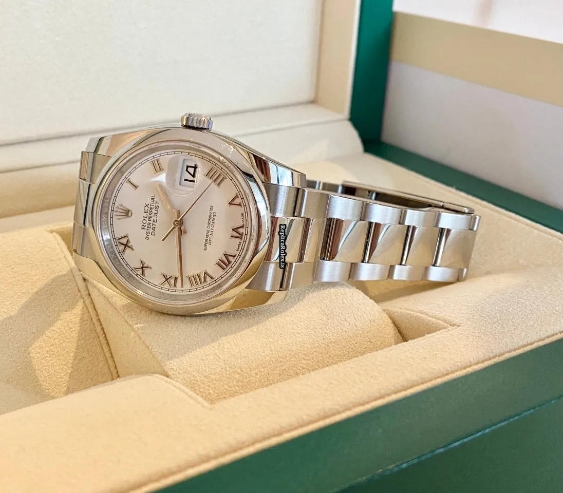 Beautiful Replica Rolex Datejust 116200 Caliber 3135 Automatic Movement 36mm Steel Case Mens/unisex Watch - Image 9