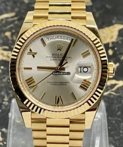 Swiss Fakes Rolex Day-date 40 228238 Caliber 3255 Automatic Movement 40mm Yellow Gold Case Mens/unisex Watch