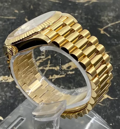 Swiss Fakes Rolex Day-date 40 228238 Caliber 3255 Automatic Movement 40mm Yellow Gold Case Mens/unisex Watch - Image 4