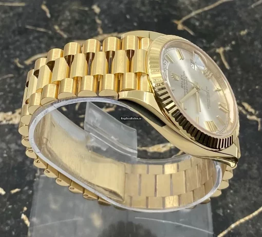 Swiss Fakes Rolex Day-date 40 228238 Caliber 3255 Automatic Movement 40mm Yellow Gold Case Mens/unisex Watch - Image 7