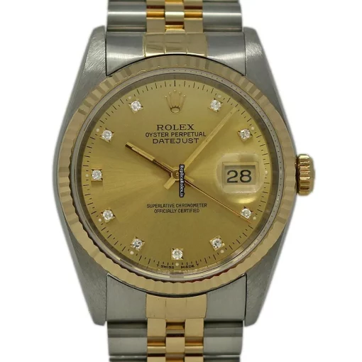 Fine Fakes Rolex Datejust 16233 Automatic Movement 36mm Steel Case Mens/unisex Watch