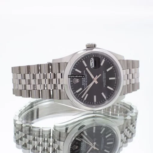 Perfect Replica Rolex Datejust 126200 Automatic Movement 36mm Steel Case Mens/unisex Watch - Image 6